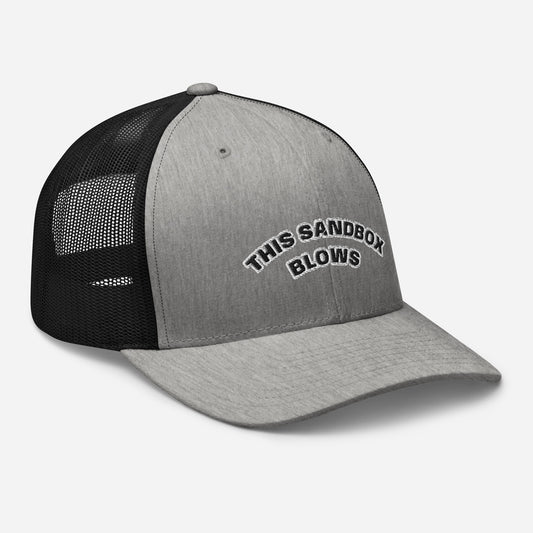 'This Sandbox Blows' Trucker Cap